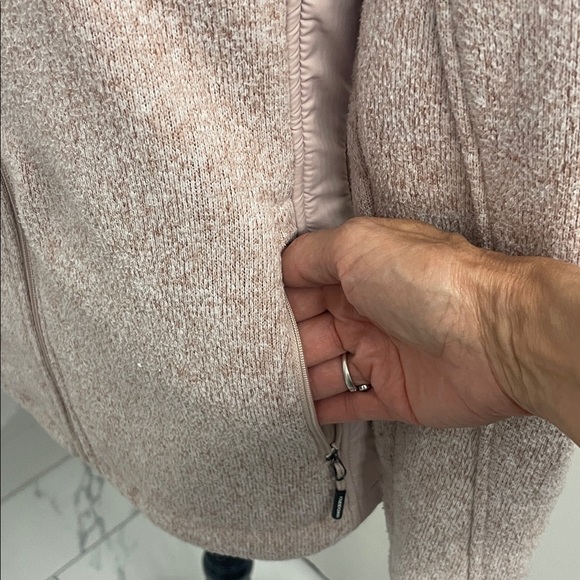 New Balance Women's Light Pink Hoodie Jacket 4 Pockets Sz M - Picture 2 of 13